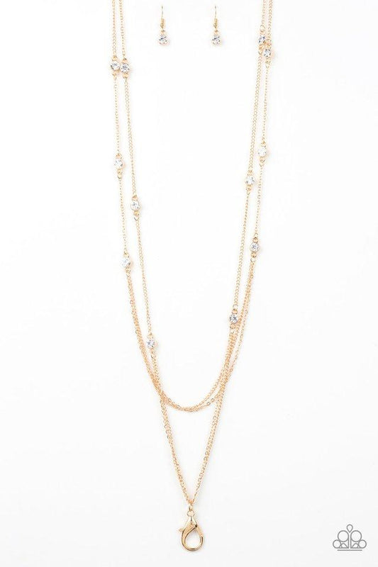 Paparazzi Necklace ~ Sparkle Of The Day - Gold