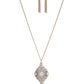 Totally Worth The TASSEL - Copper - Paparazzi Necklace Image