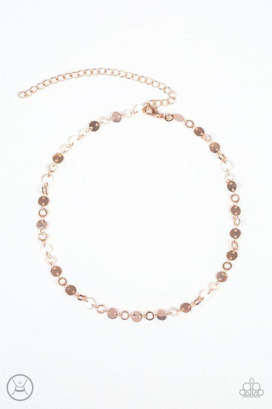 Paparazzi Necklace ~ Inner SPOTLIGHT - Rose Gold