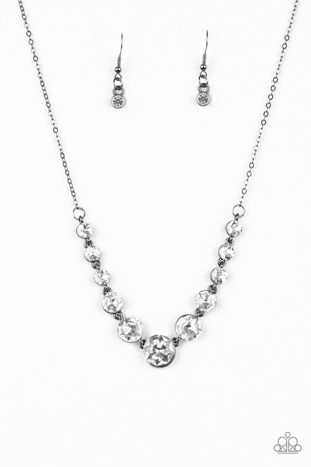 Leading Socialite - Black - Paparazzi Necklace Image