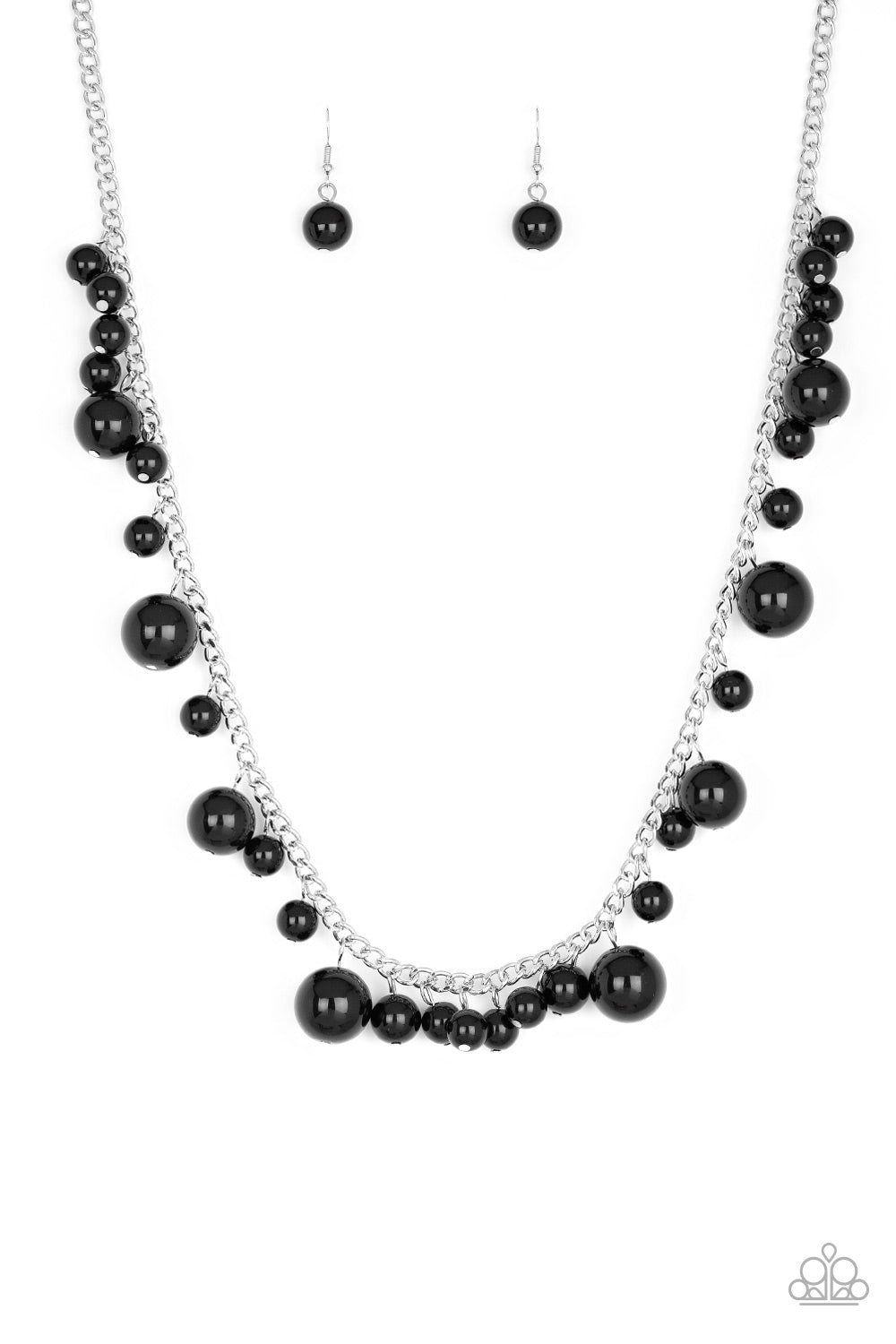 Paparazzi Necklace ~ Theres Always Room At The Top - Black