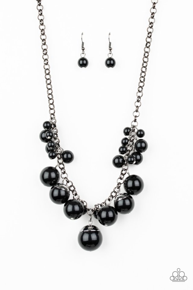 Paparazzi Pampered Pearls - Black Necklace ♢ GlaMarous Titi Jewels