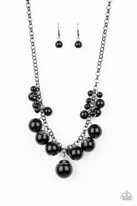 Broadway Belle - Black - Paparazzi Necklace Image