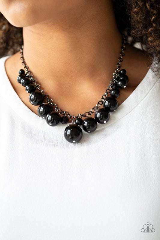 Broadway Belle - Black - Paparazzi Necklace Image