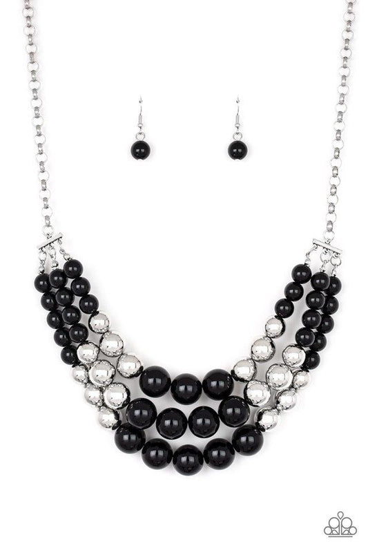 Paparazzi Necklace ~ Dream Pop - Black