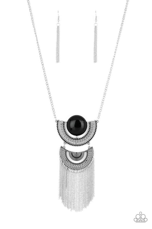 Desert Diviner - Black - Paparazzi Necklace Image