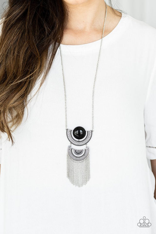 Desert Diviner - Black - Paparazzi Necklace Image