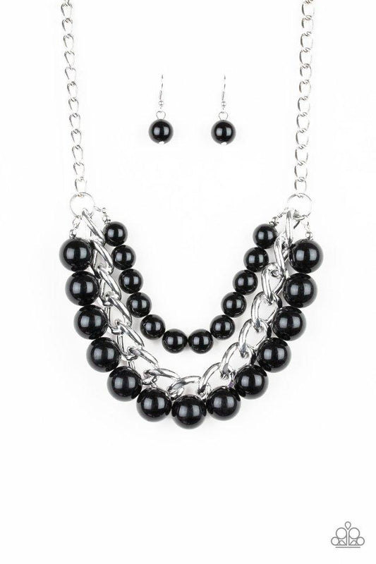 Paparazzi Necklace ~ Empire State Empress - Black