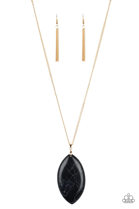 Paparazzi Necklace ~ Santa Fe Simplicity - Black