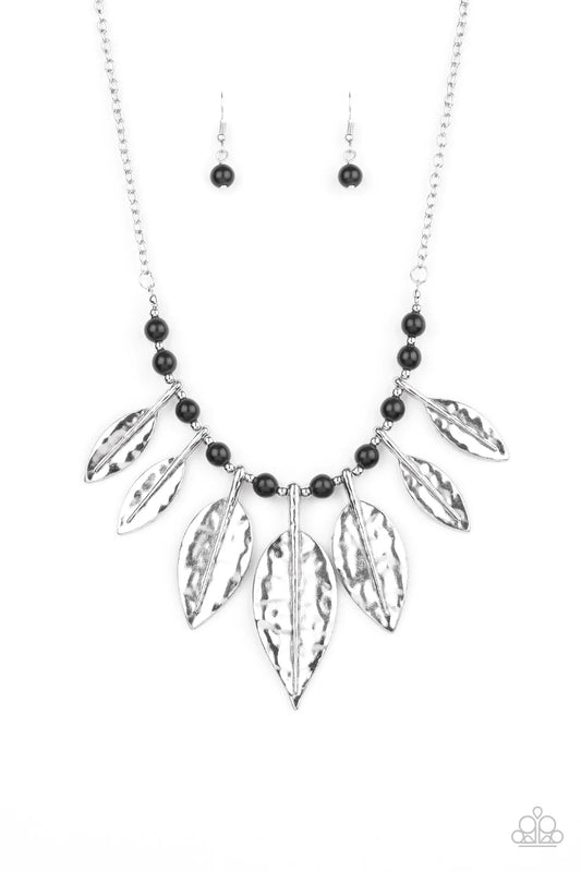 Paparazzi Necklace ~ Highland Harvester - Black