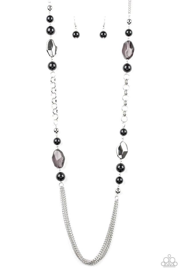 Collar Paparazzi ~ Marina Majesty - Negro