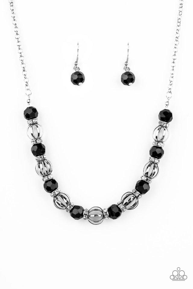 Collar Paparazzi ~ Metro Majestic - Negro