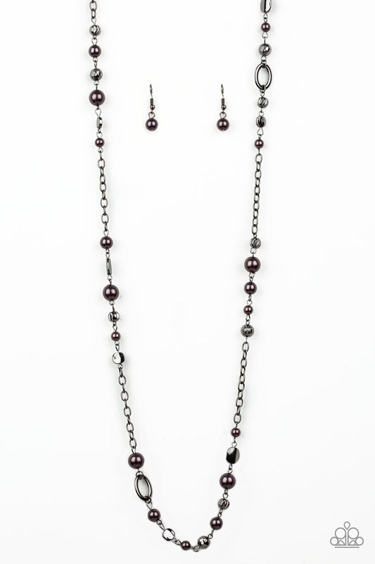 Paparazzi Necklace ~ Make An Appearance - Black