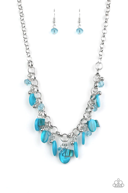 Paparazzi Necklace ~ I Want To SEA The World - Blue