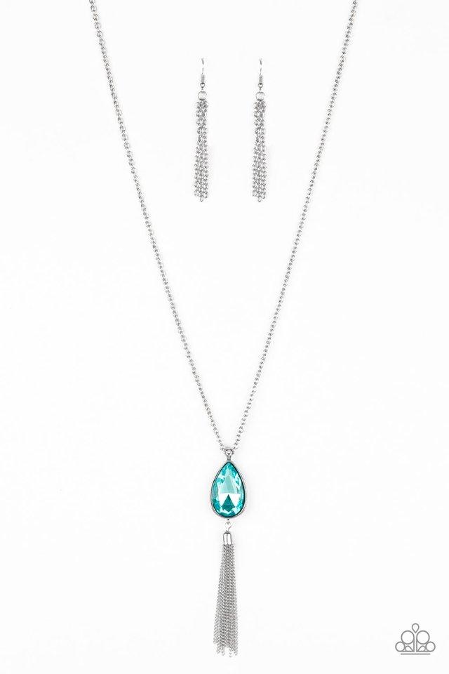 Paparazzi Necklace ~ Elite Shine - Blue