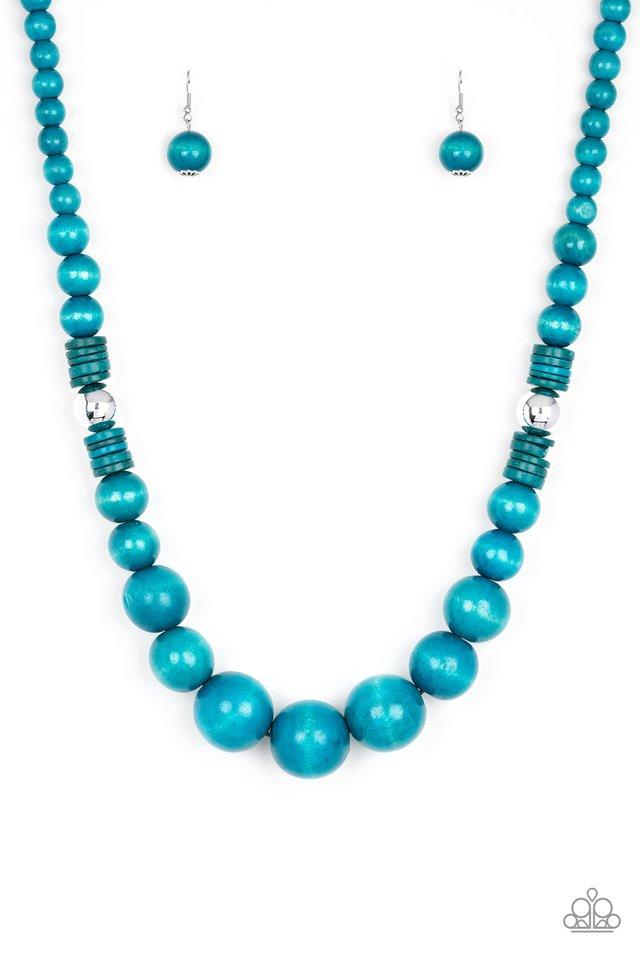 Paparazzi Necklace ~ Panama Panorama - Blue