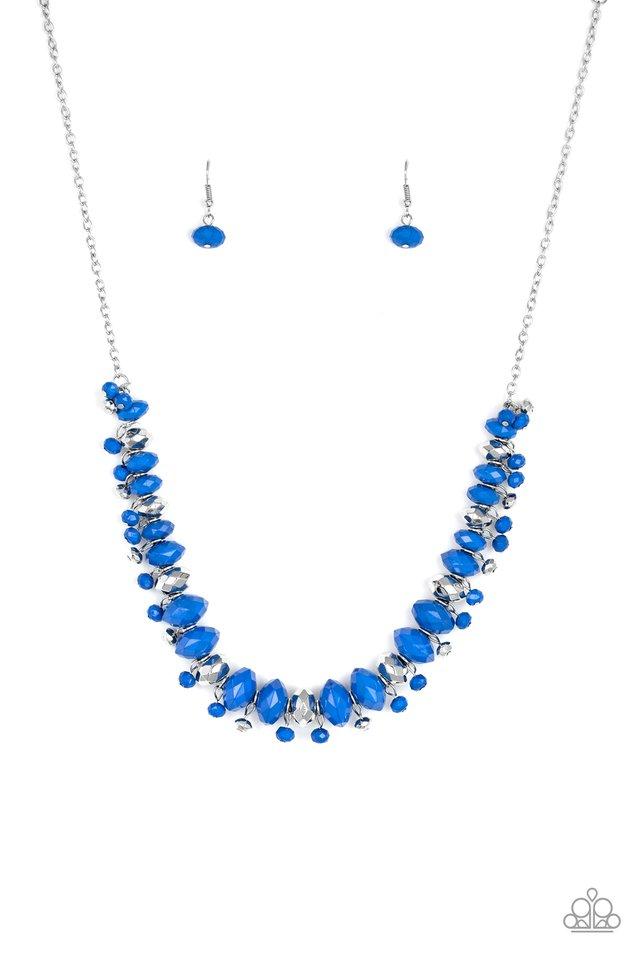 Paparazzi Necklace ~ BRAGs To Riches - Blue