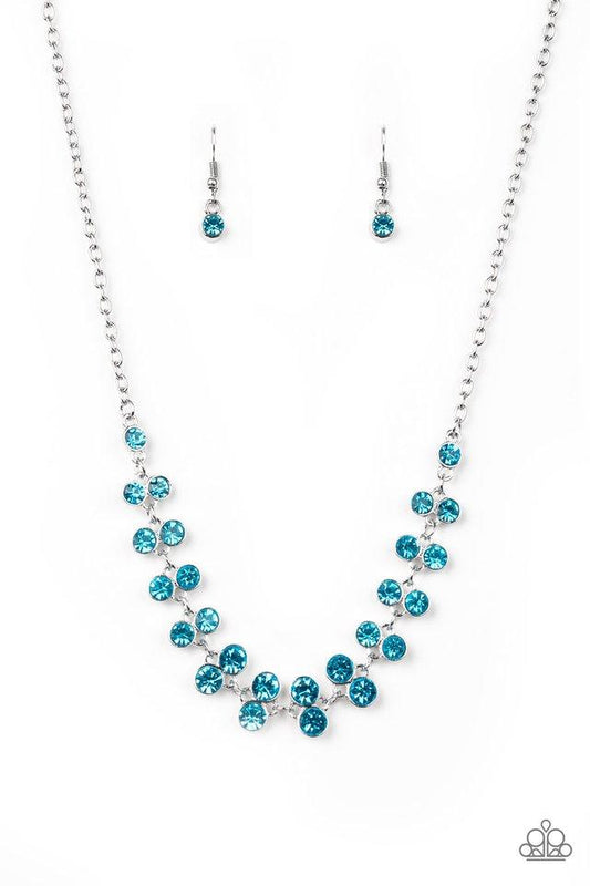 Paparazzi Necklace ~ Super Starstruck - Blue