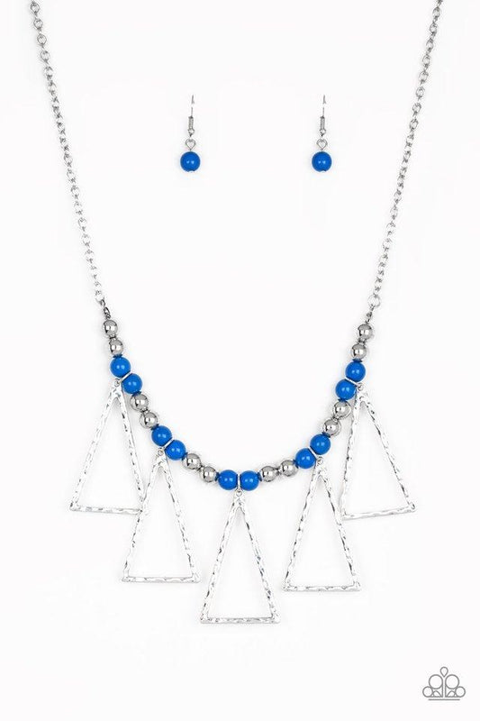 Paparazzi Necklace ~ Terra Nouveau - Blue