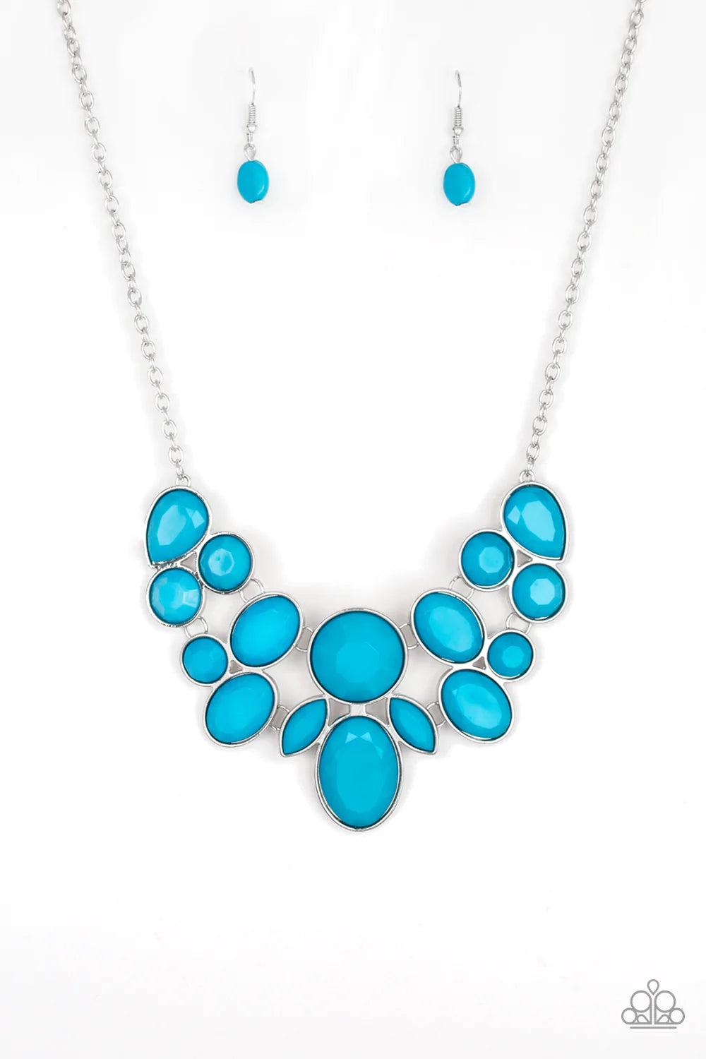 Paparazzi Necklace ~ Demi-Diva - Blue