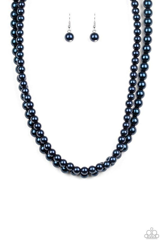 Paparazzi Necklace ~ Woman Of The Century - Blue