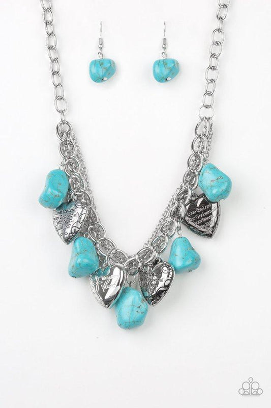 Collar Paparazzi ~ Cambio de actitud - Azul