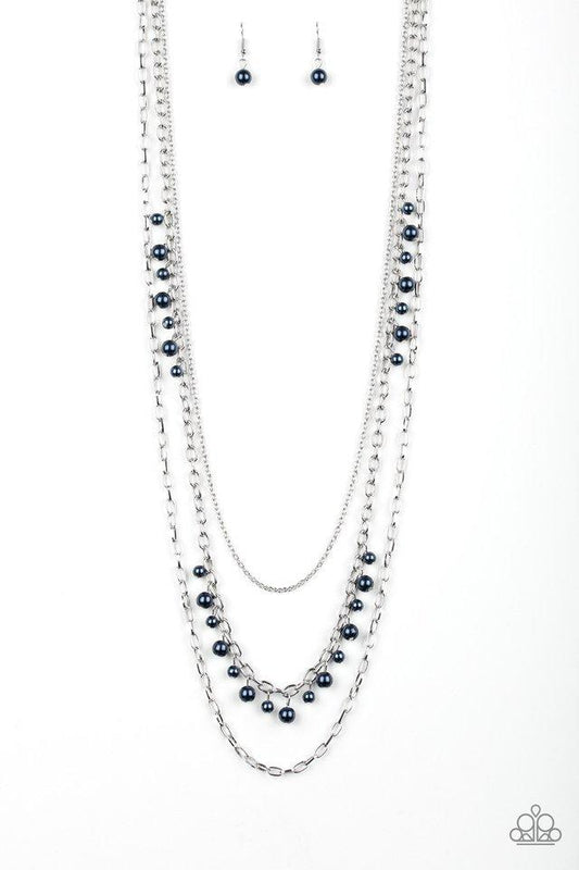 Collar Paparazzi ~ Pearl Pageant - Azul