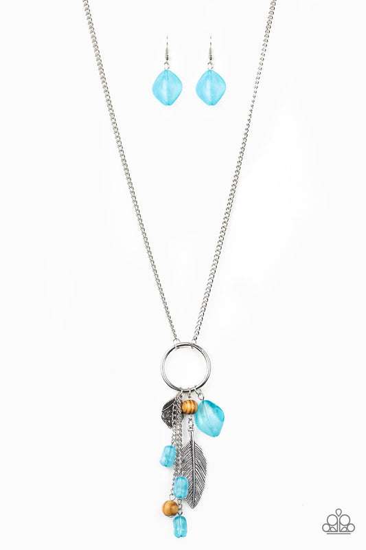 Paparazzi Necklace ~ Sky High Style - Blue