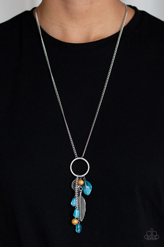 Paparazzi Necklace ~ Sky High Style - Blue