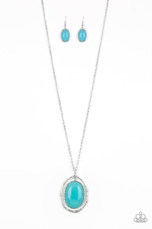 Paparazzi Necklace ~ Harbor Harmony - Blue