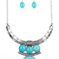 Commander In CHIEFETTE - Blue - Paparazzi Necklace Image
