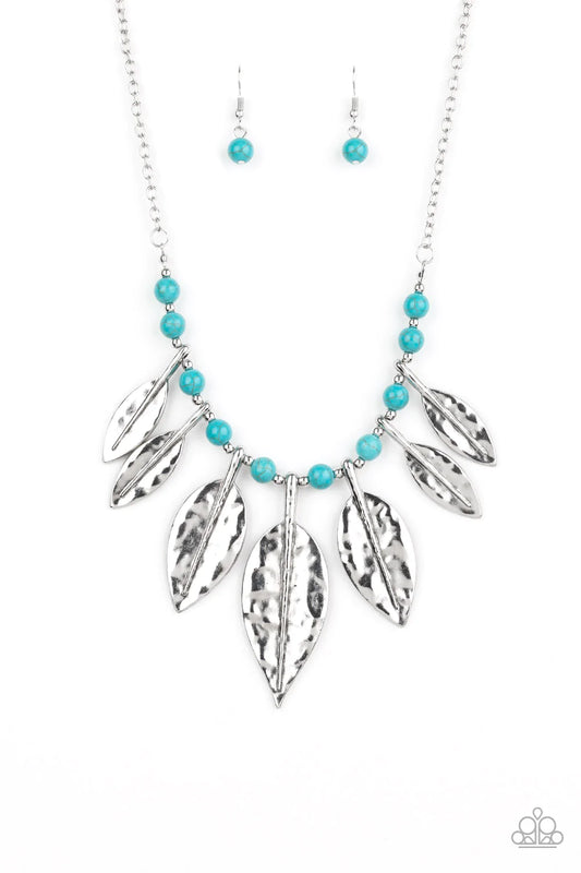 Paparazzi Necklace ~ Highland Harvester - Blue