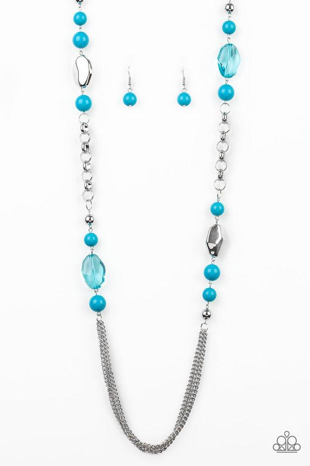 Paparazzi Necklace ~ Marina Majesty - Blue