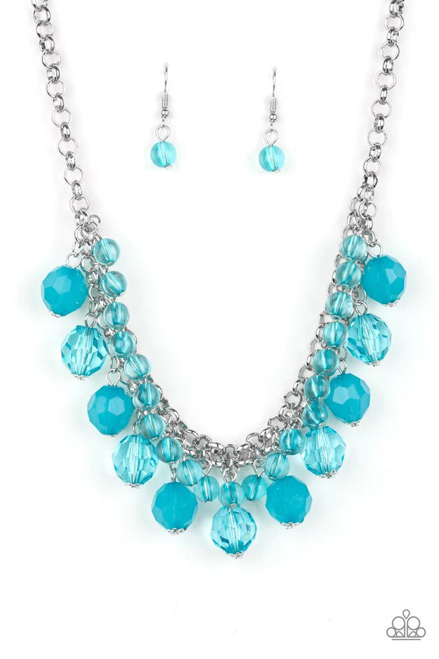 Collar Paparazzi ~ Fiesta Fabulous - Azul