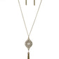 Totally Worth the TASSEL - Brass - Paparazzi Necklace Image