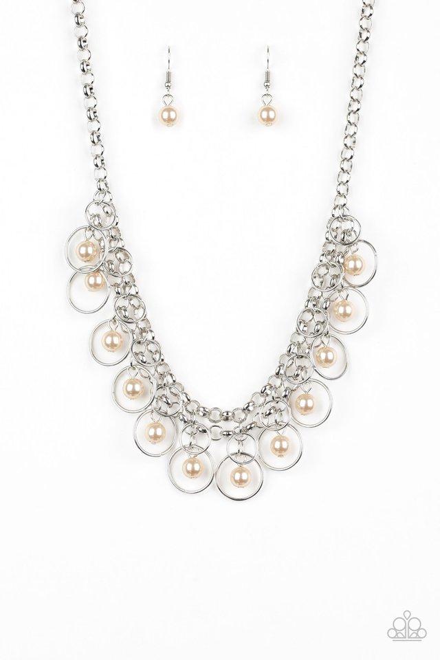 Paparazzi Necklace ~ Party Time - Brown