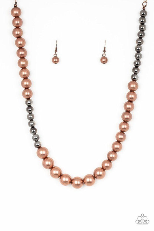 Paparazzi Necklace ~ Power To The People - Copper