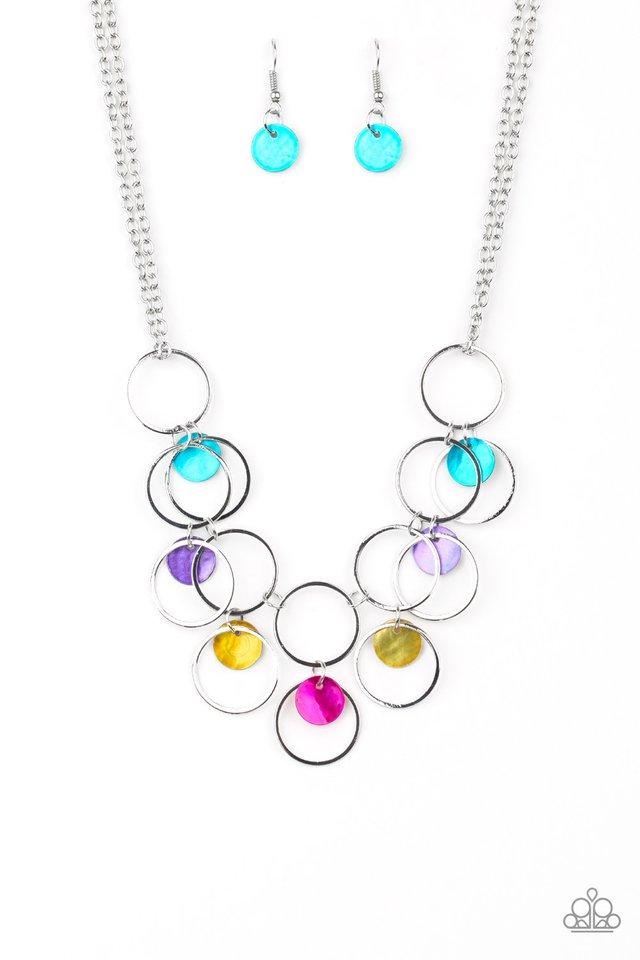 Paparazzi Necklace ~  Ask and You SHELL Receive - Multi