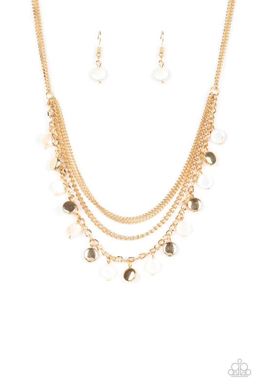 Paparazzi Necklace ~ Beach Flavor - Gold