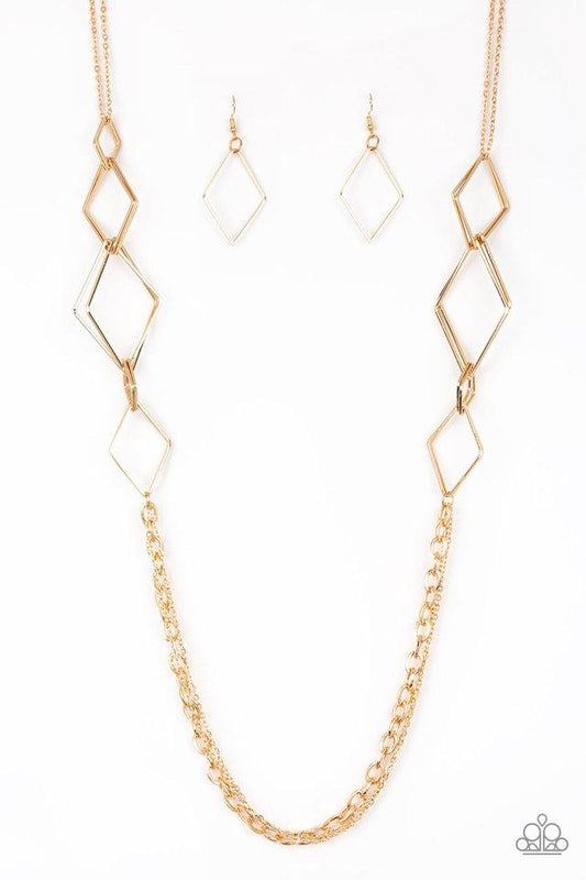 Paparazzi Necklace ~ Fashion Fave - Gold