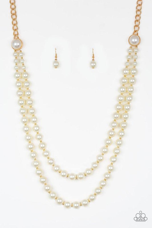 Paparazzi Necklace ~ Endless Elegance - Gold