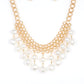 5th Avenue Fleek - Gold - Paparazzi Necklace Image