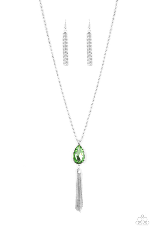 Paparazzi Necklace ~ Elite Shine - Green