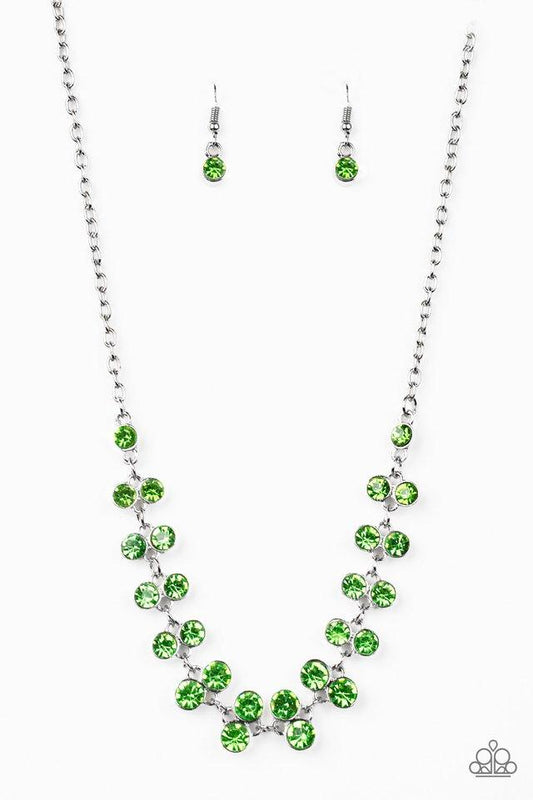 Paparazzi Necklace ~ Super Starstruck - Green