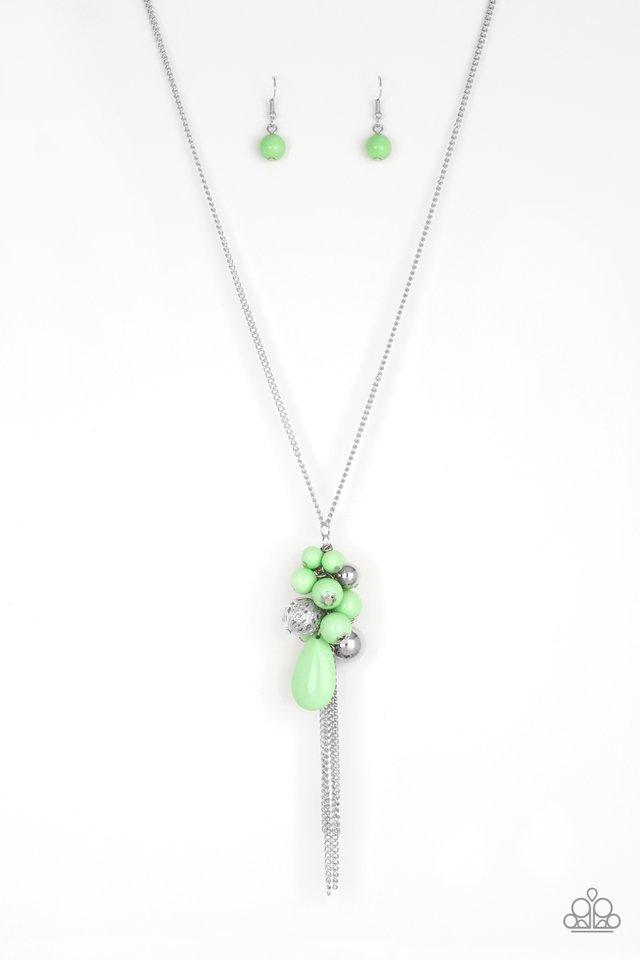 Paparazzi Necklace ~ Its A Celebration - Green