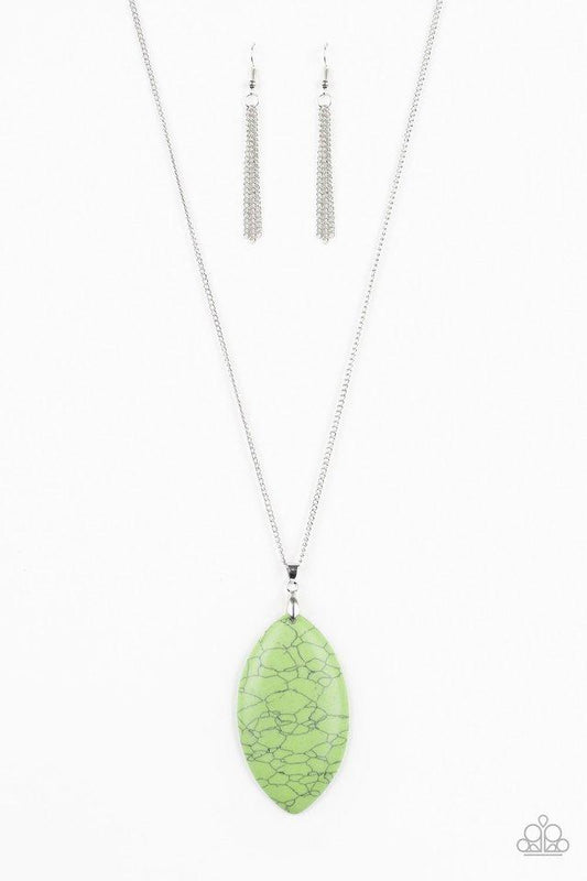 Paparazzi Necklace ~ Santa Fe Simplicity - Green