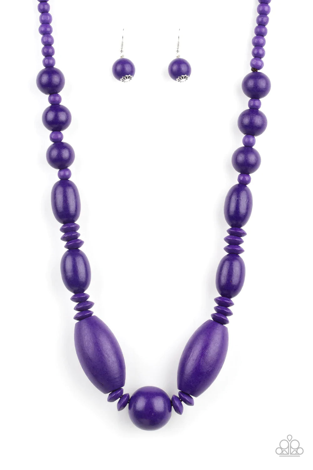 Paparazzi Necklace ~ Summer Breezin - Purple