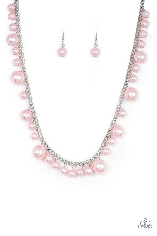 Paparazzi Necklace ~ Theres Always Room At The Top - Pink