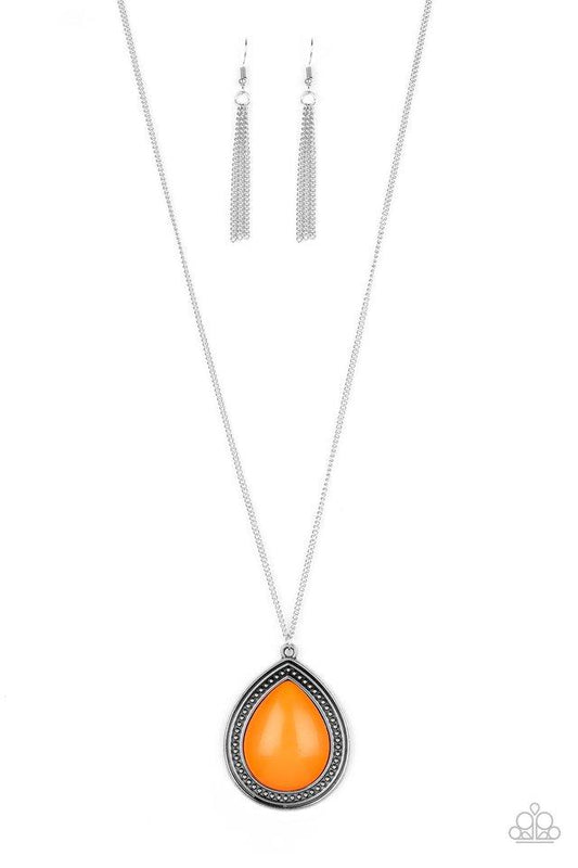 Paparazzi Necklace ~ Chroma Courageous - Orange