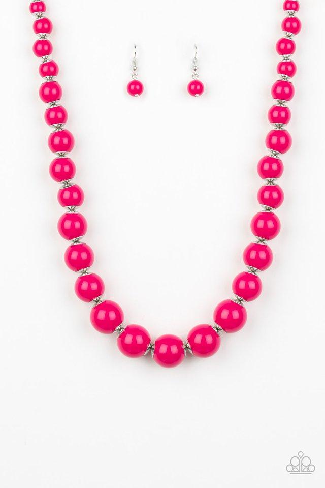 Paparazzi Necklace ~ Everyday Eye Candy - Pink